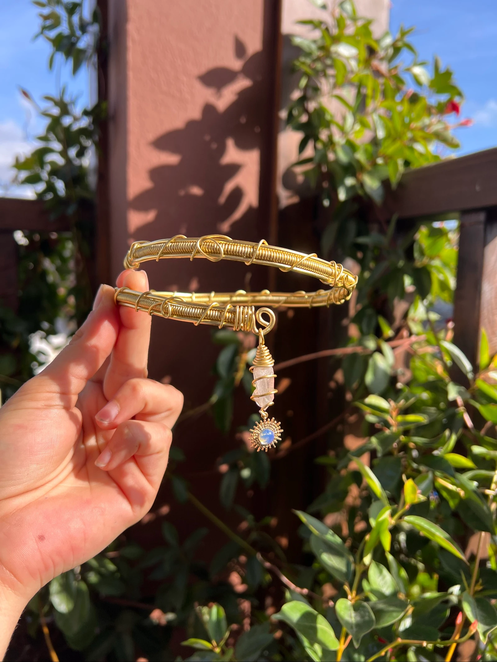 Choker Goddess met Kwarts (País Vasco) ✨ – photo 2
